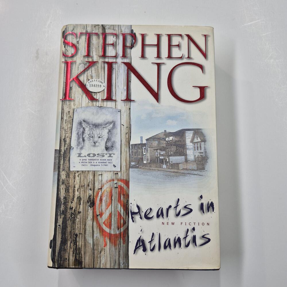 Vintage Stephen King Hearts in Atlantis Hardcover 1999 Scribner with Dust Jacket